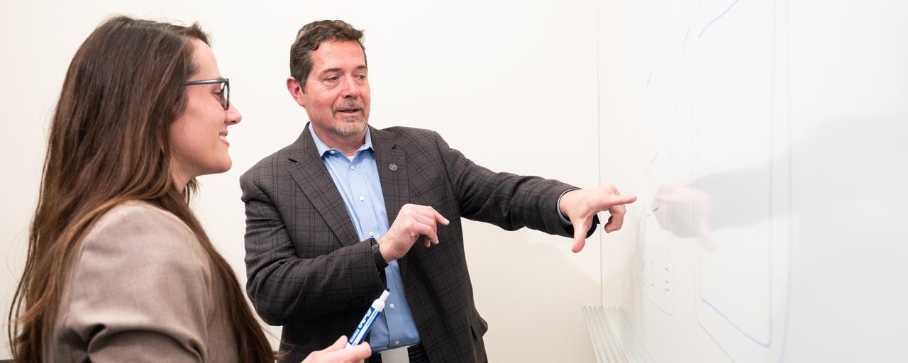 Developers collaborating.